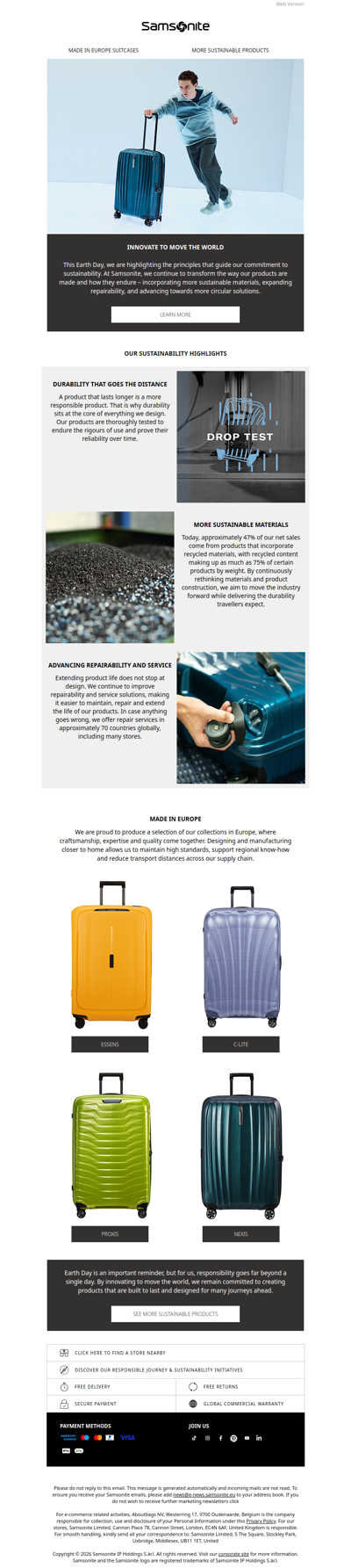 Innovate to move the world