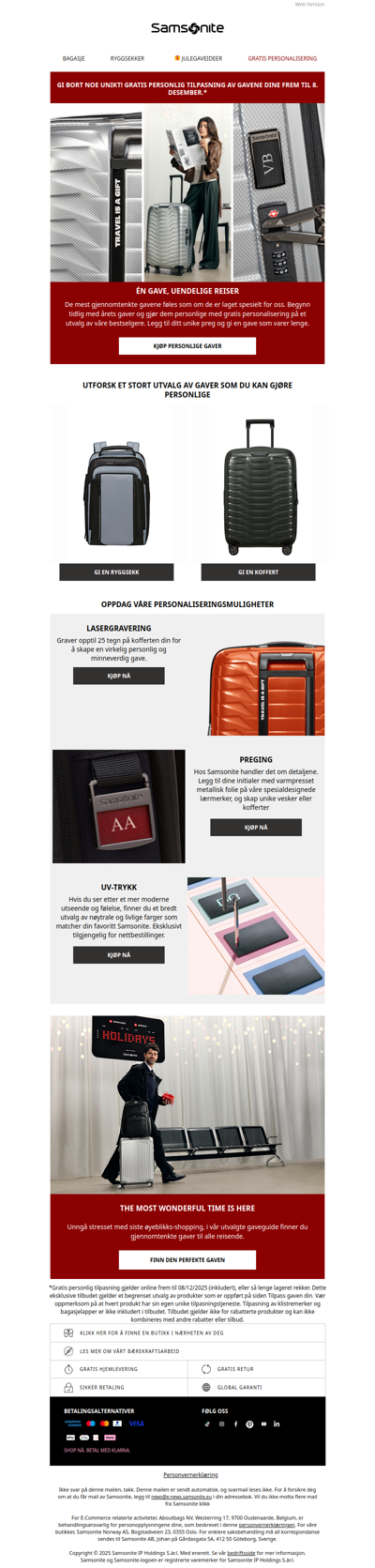 Én gave, uendelige reiser