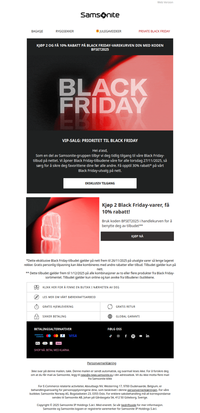 🔑 a'asd, Oppdag dine eksklusive Black Friday-tilbud!