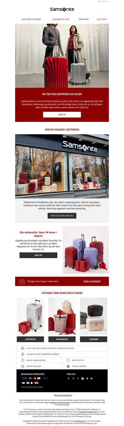 Oppdag sesongens favoritter, drøm om din neste reise