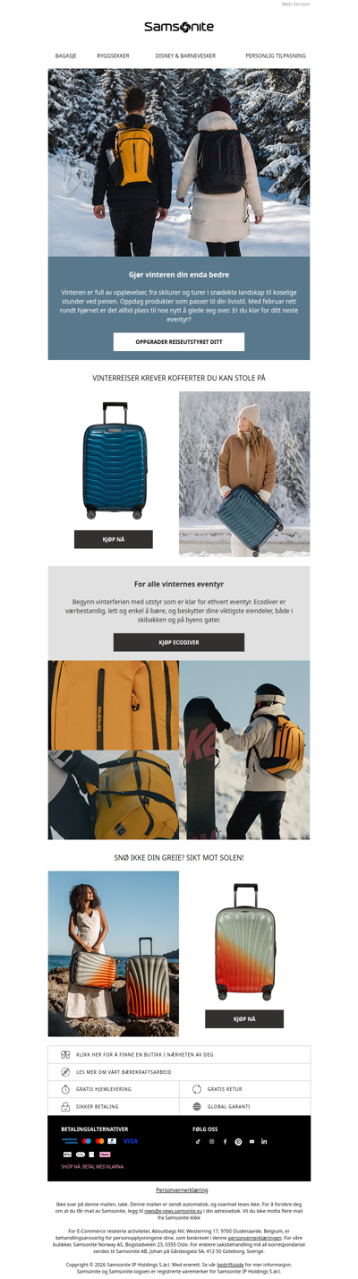 Nyt en fantastisk vinterferie