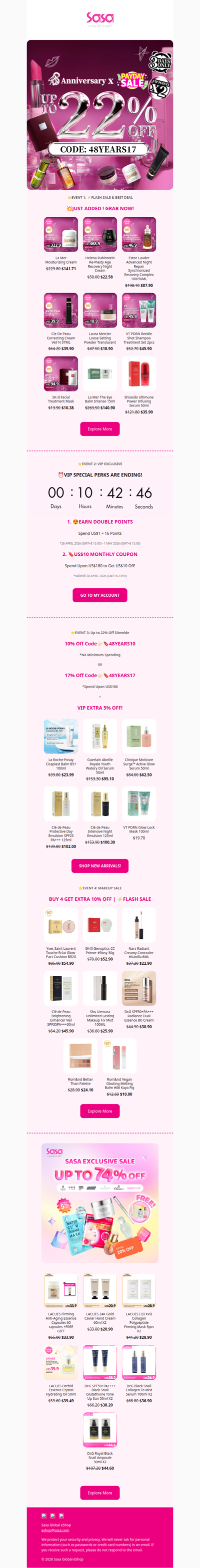 💥⏰FINAL HOURS! Our deepest Anniversary x PAYDAY deals are ending!⚡Discover Up to 71% Off Flash Sale & Best Deal for This Week!