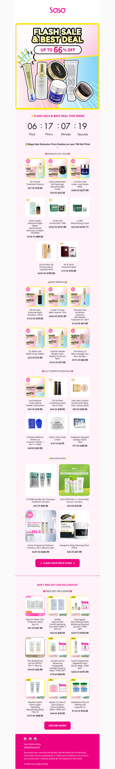⚡😱Over 150 Hot Picks at Price Cuts!😱 Don't Miss Our Flash Sale & Best Deal This Week— Up to 66% Off Cult Favorite Essentials💗