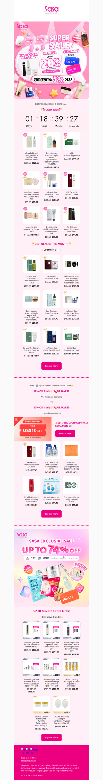 ⏰LAST CHANCE😍⚡7.7 SUPER SALE IS ENDING! 💥UP TO 66% OFF on 80+ FLASH SALE & BEST DEAL!⭐