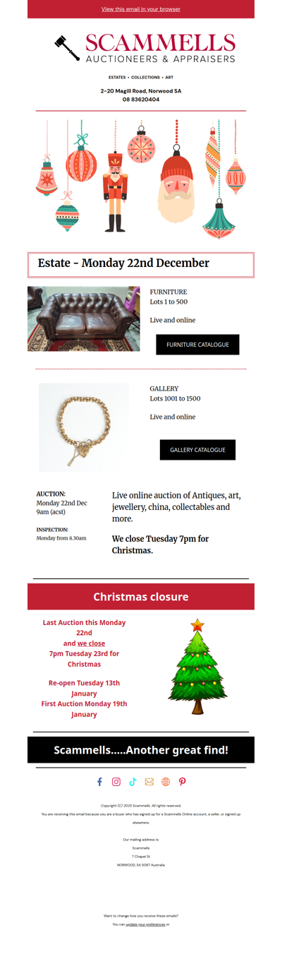 T'was four nights before Christmas 🎄