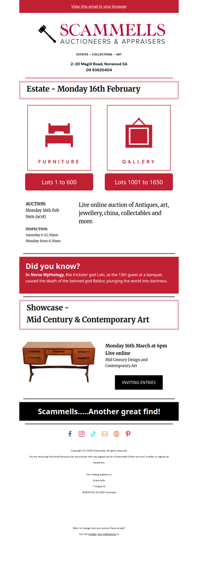 Lucky Friday 13th at Scammells🤩