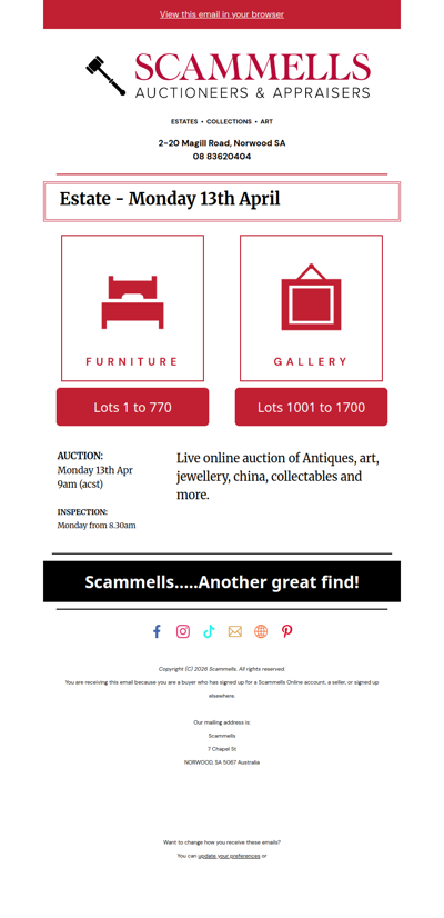 HUGE Auction now online🤩