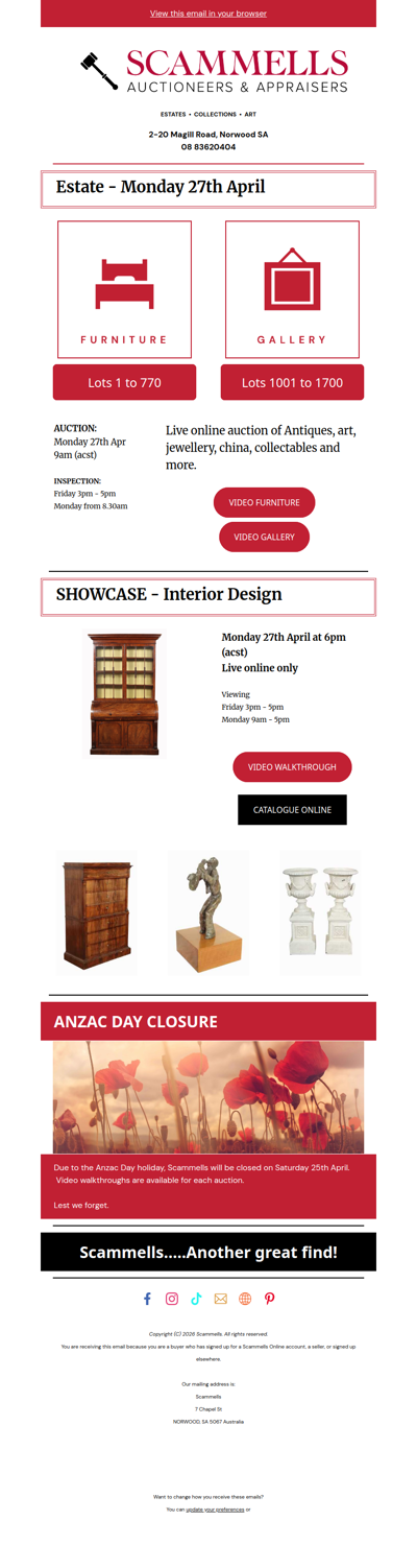 Two Auctions online and video walkthroughs🤩