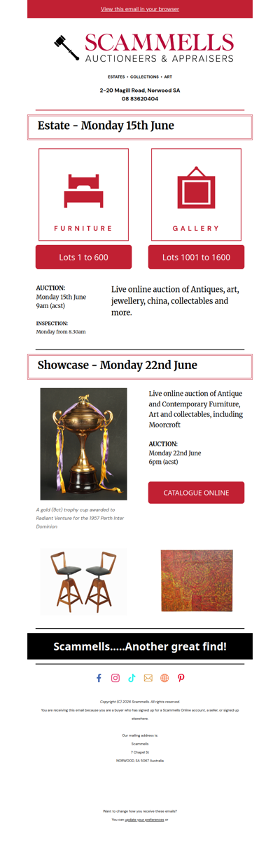Sunday Scammelling Time - 2 auctions online🤩