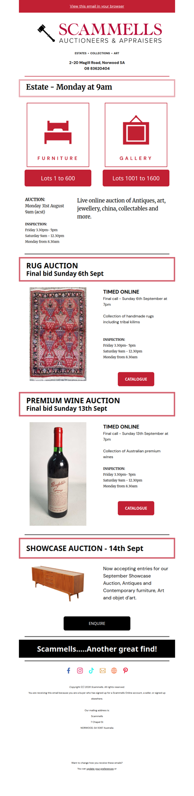 Scammells Auction 3 catalogues now online