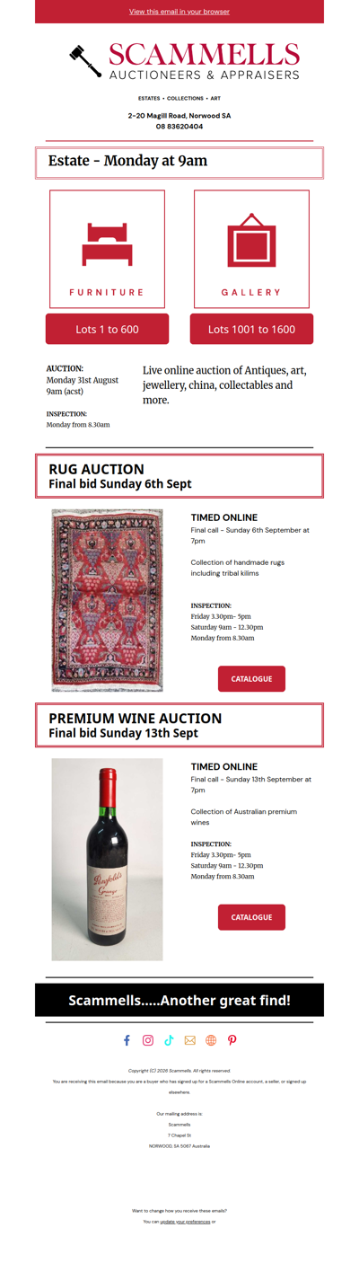 Scammells Auction 3 catalogues now online