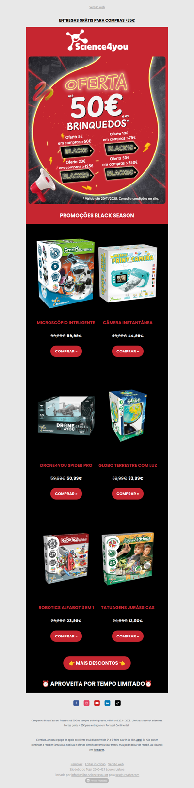 ⚡ SUPER DESCONTOS PARA OS SUPER CIENTISTAS AÍ DE CASA ⚡