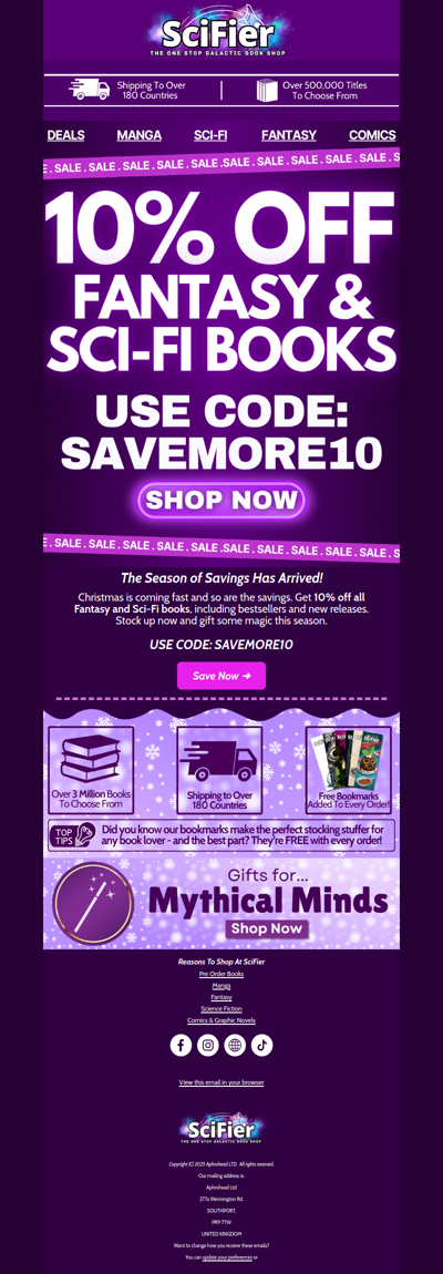 The Season of Saving Has Arrived