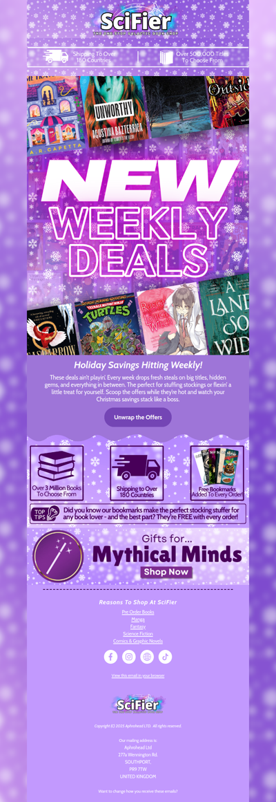 Unwrap This Week’s Fresh Christmas Steals