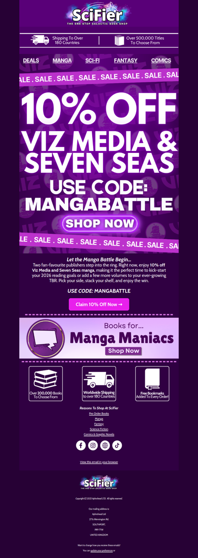 The Manga Battle Starts Now...