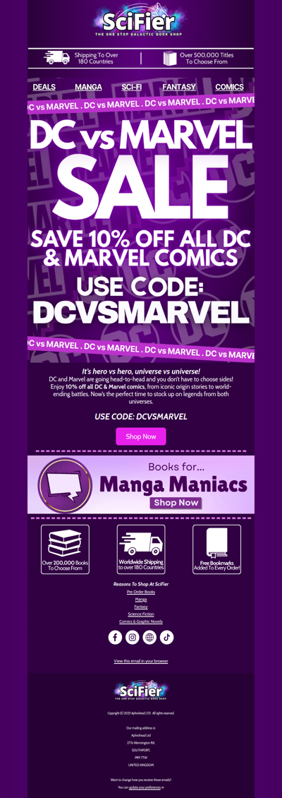 Choose Your Champion: DC vs Marvel