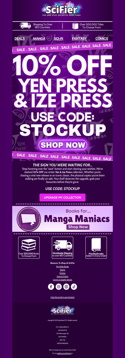 Stop stalking your Wishlist... 👀