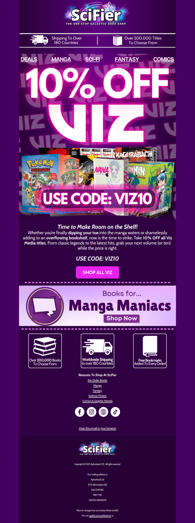 It’s time to make room on your shelf! ⚡️