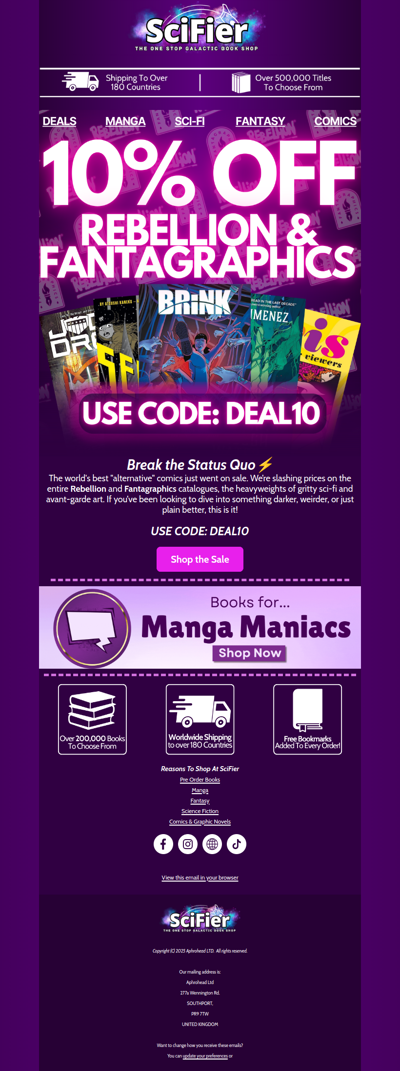 Stop reading the same old stories...