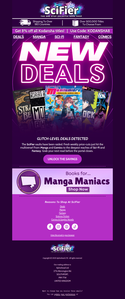 📡 INCOMING: A glitch in the price-matrix