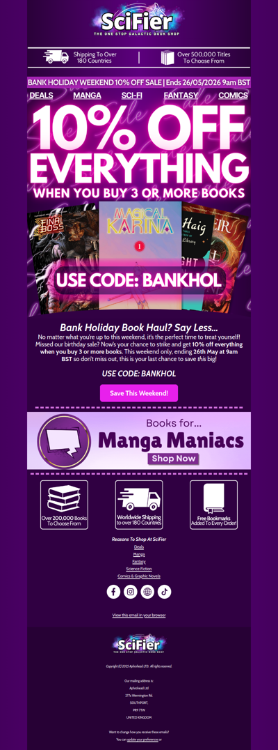 A Long Weekend + Cheap Books? Dangerous Combo...