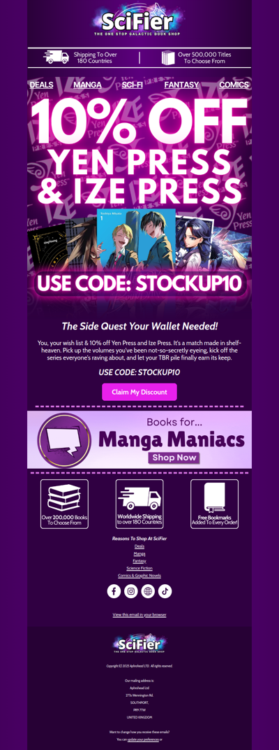 Okay, here's 10% Off. Happy now?
