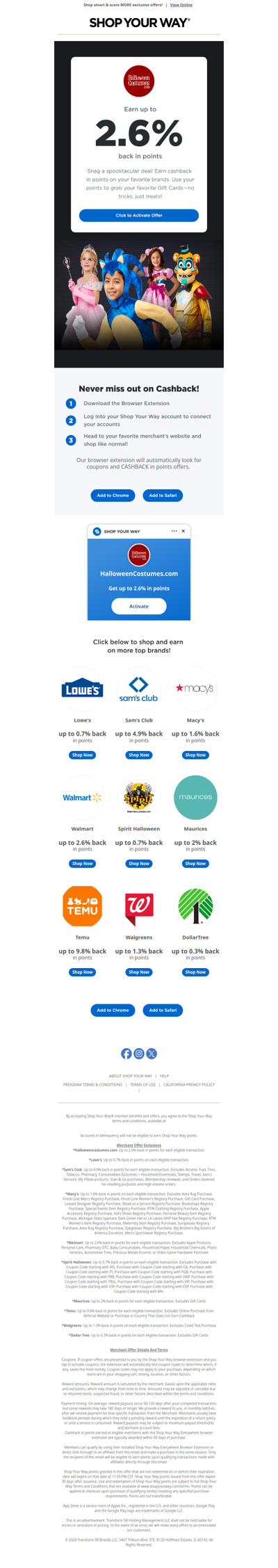 Don’t Miss Out on Cashback in Points – Earn Big on Your Favorite Brands!