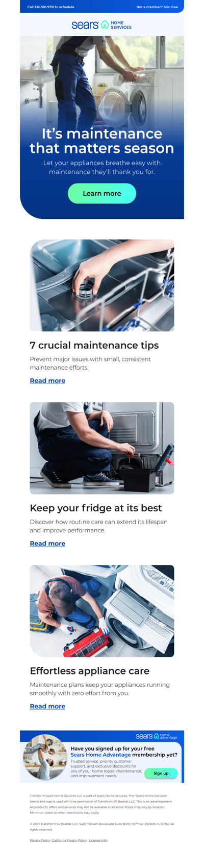 Small steps for big results with your appliances