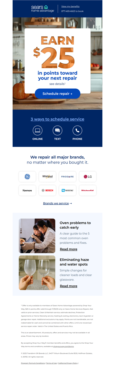 Fix it fast before the feast 🦃