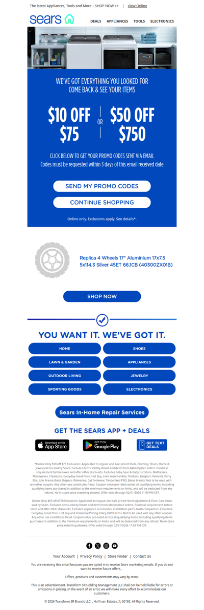 Thanks for your interest! We're giving you up to $50 off