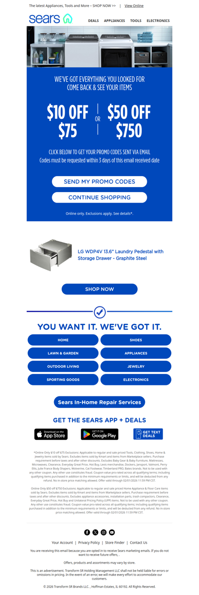 Thanks for your interest! We're giving you up to $50 off