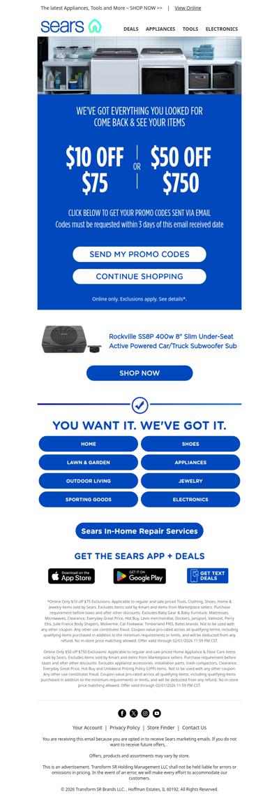 Thanks for your interest! We're giving you up to $50 off