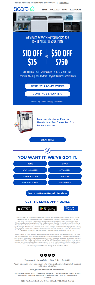 Thanks for your interest! We're giving you up to $50 off