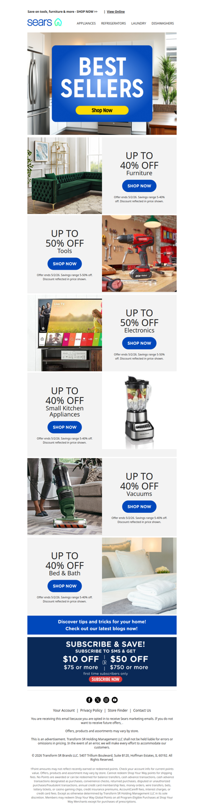 Score big with our best sellers! 🎉 Up to 50% off electronics & more! 😄