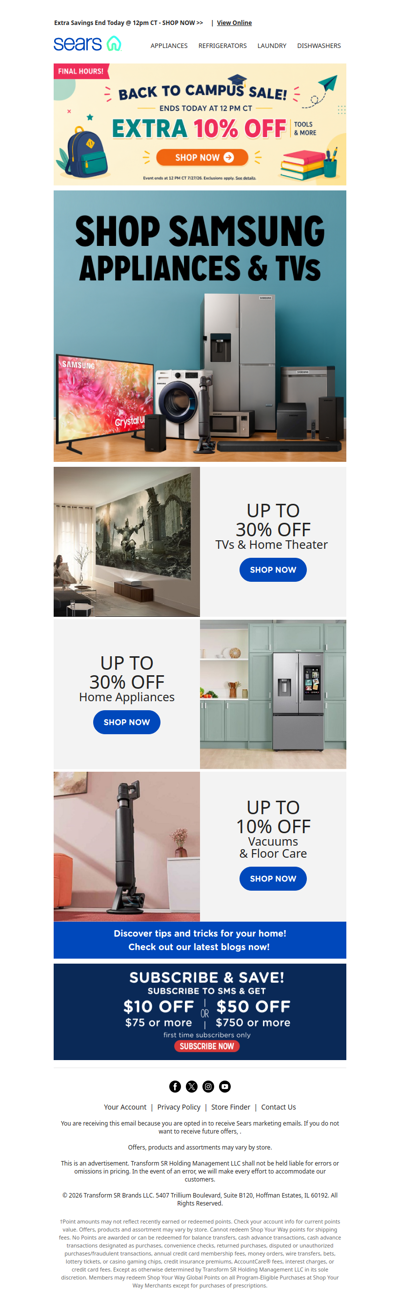 ⚡ Hurry! ⚡ Extra 10% savings ending TODAY at noon! Don't miss out! 🛠️