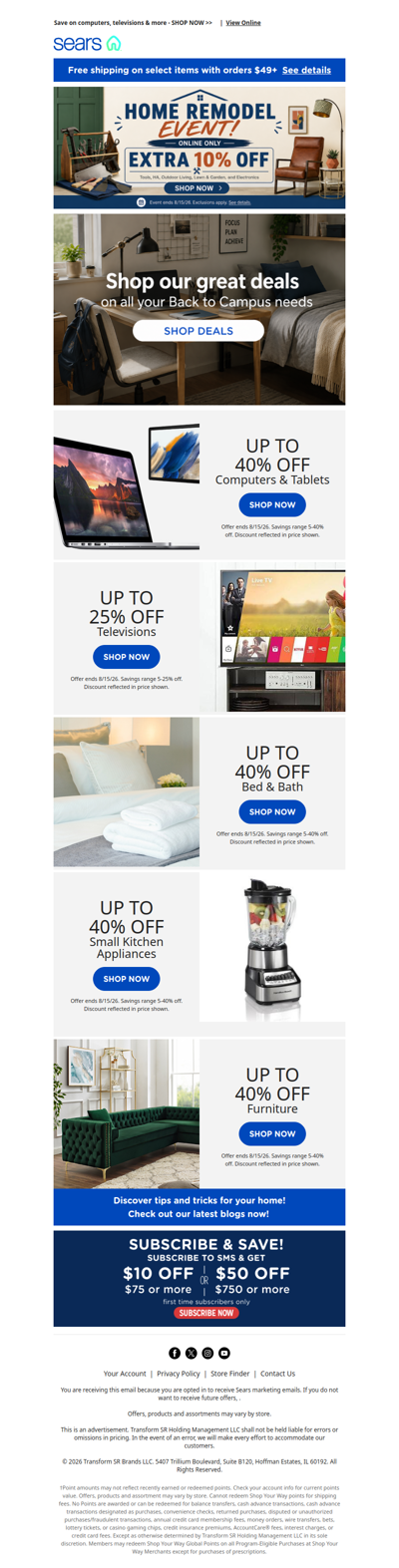 📚✨ Gear up for success and save up to 40%! Back to Campus deals await! 🏫🛍️