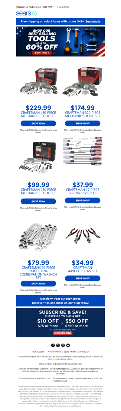 🔥 Hot tip: our Best Selling tools are up to 60% off 🔥