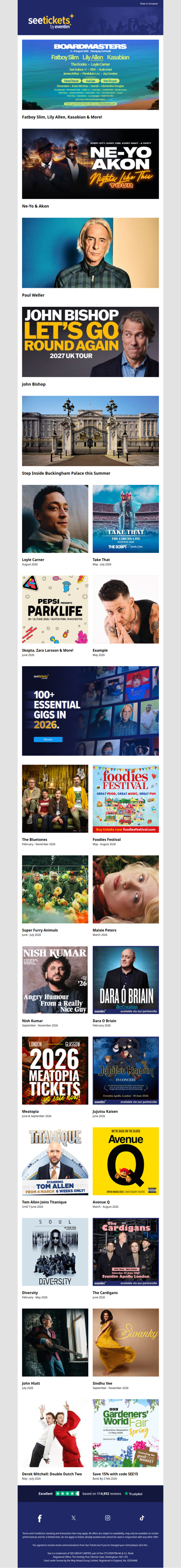 Boardmasters, Paul Weller, Ne-Yo & Akon