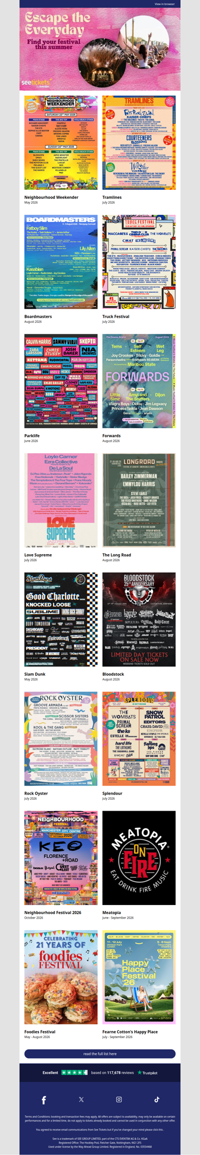 Find Your Festival This Summer: Escape the Everyday!