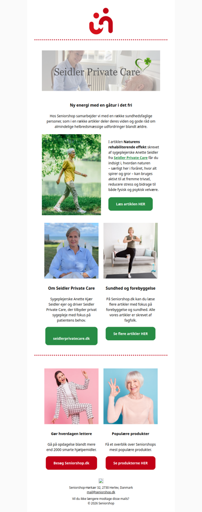 Gode råd fra sygeplejersken - Ny artikel