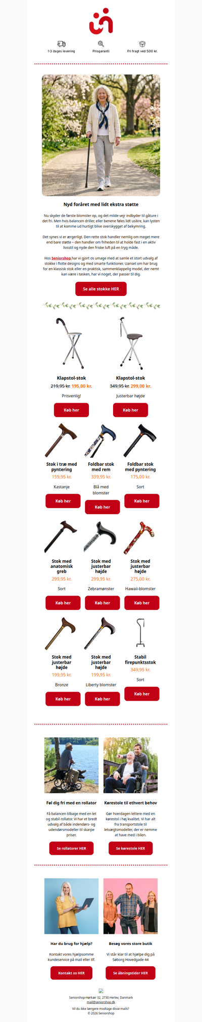 Gå sikkert ud i foråret! 🌿