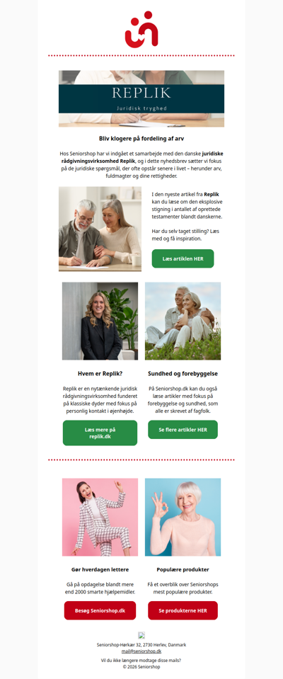 Bliv klogere på fordeling af arv - Ny artikel
