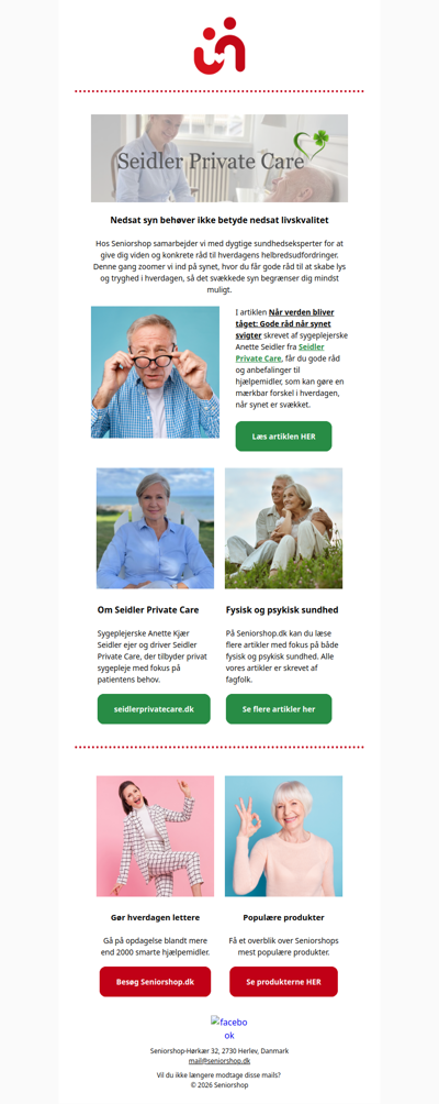 Gode råd fra sygeplejersken - Ny artikel