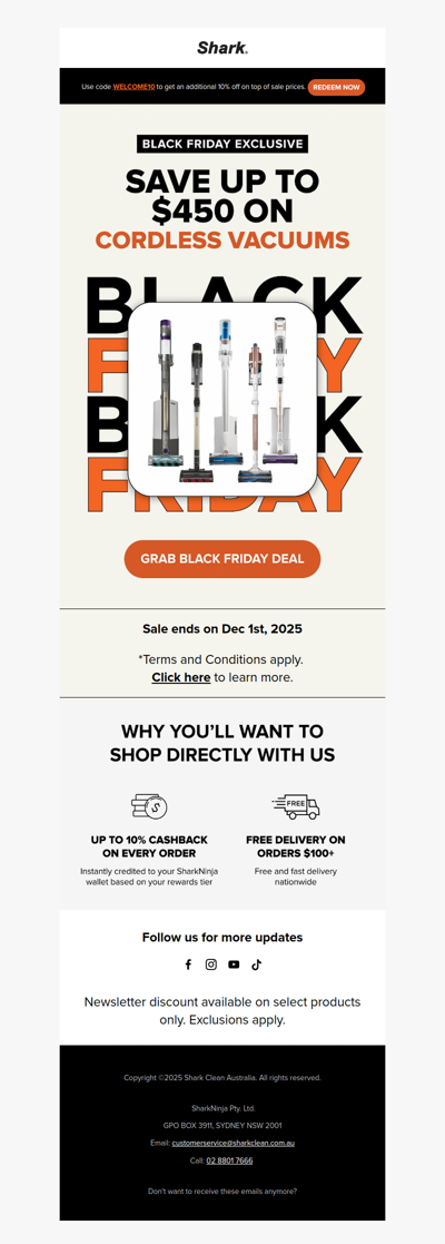Black Friday: Upto $450 on cordless vacuums 😱