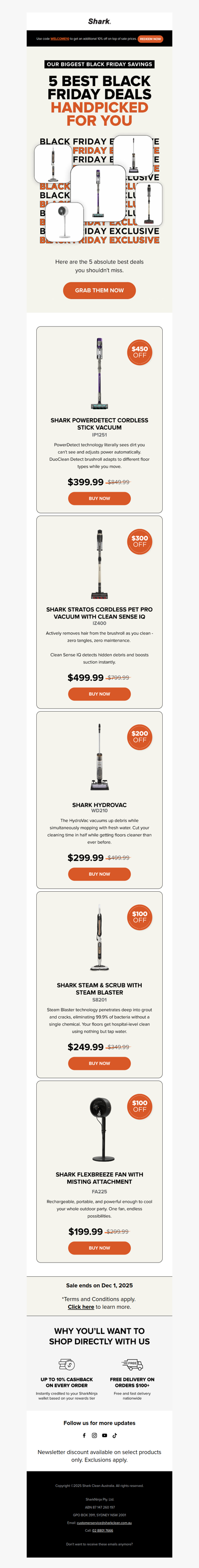 Don't miss these - our 5 BEST Black Friday deals