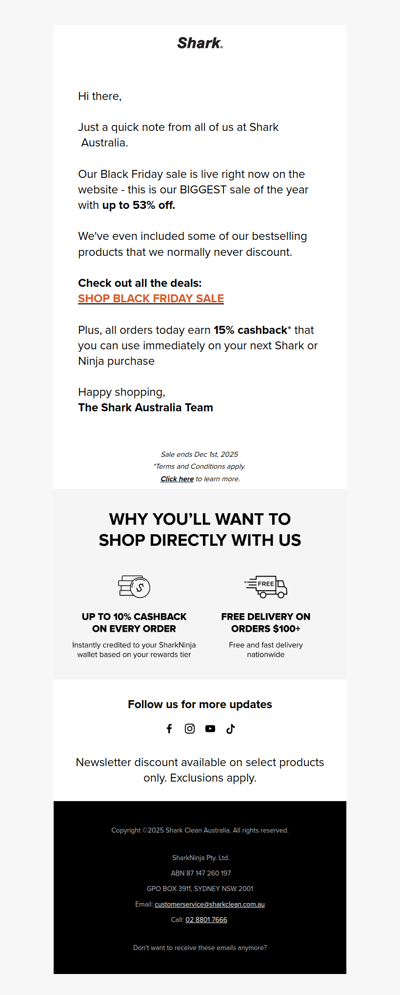 Save up to 53% this Black Friday