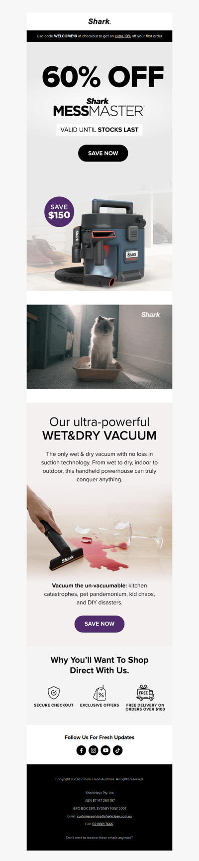 60% off the vacuum that does everything!