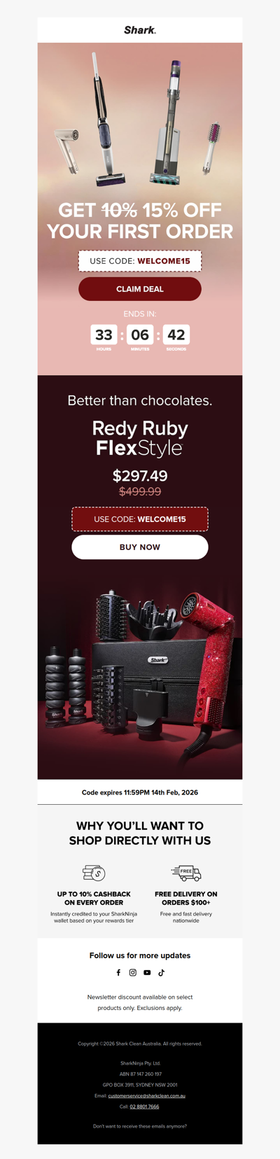 15% off the gift you’ll actually use