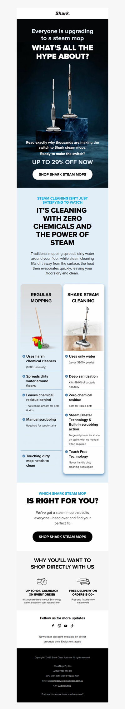 Why steam cleaning is taking over Australian homes