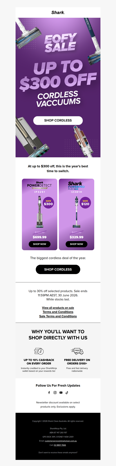 $300 off our smartest vac 🚨